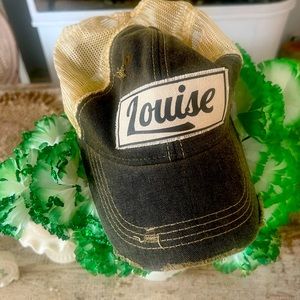 Thelma SnapBack Trucker Baseball Hat Factory Distressed Grunge Style OSFA NWOT